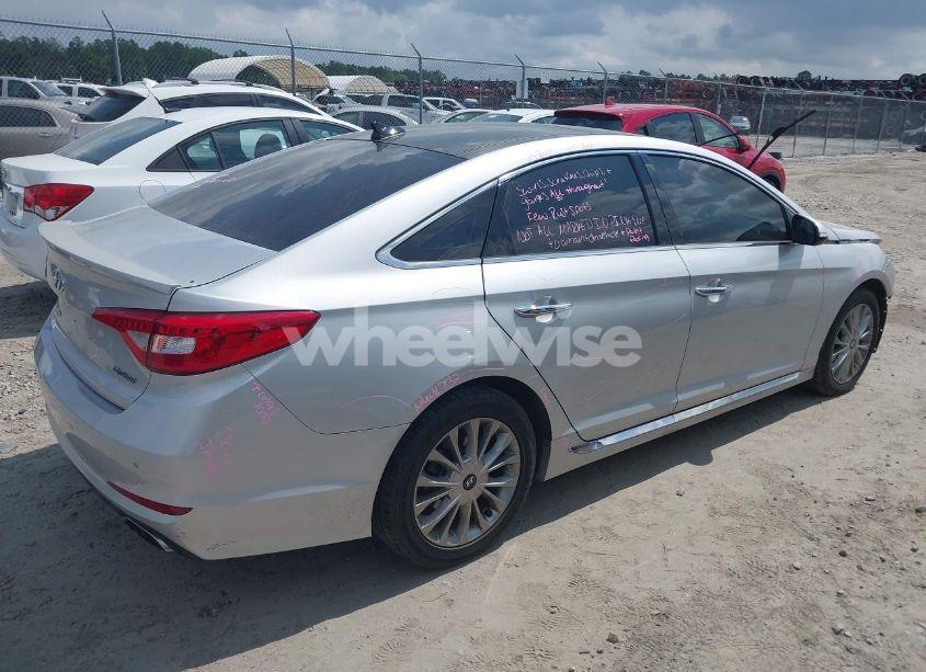 Photo 4 of 2015 Hyundai Sonata LIMITED (VIN 5NPE34AF5FH045888)