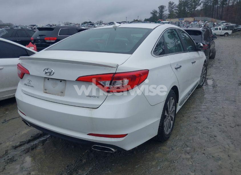 Photo 4 of 2015 Hyundai Sonata SPORT (VIN 5NPE34AF5FH062397)
