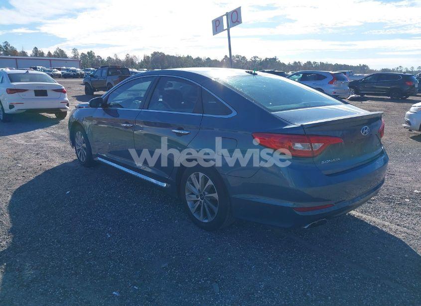 Photo 3 of 2015 Hyundai Sonata SPORT (VIN 5NPE34AF5FH071455)