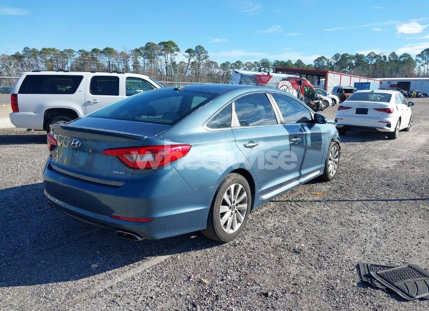 Photo 4 of 2015 Hyundai Sonata SPORT (VIN 5NPE34AF5FH071455)