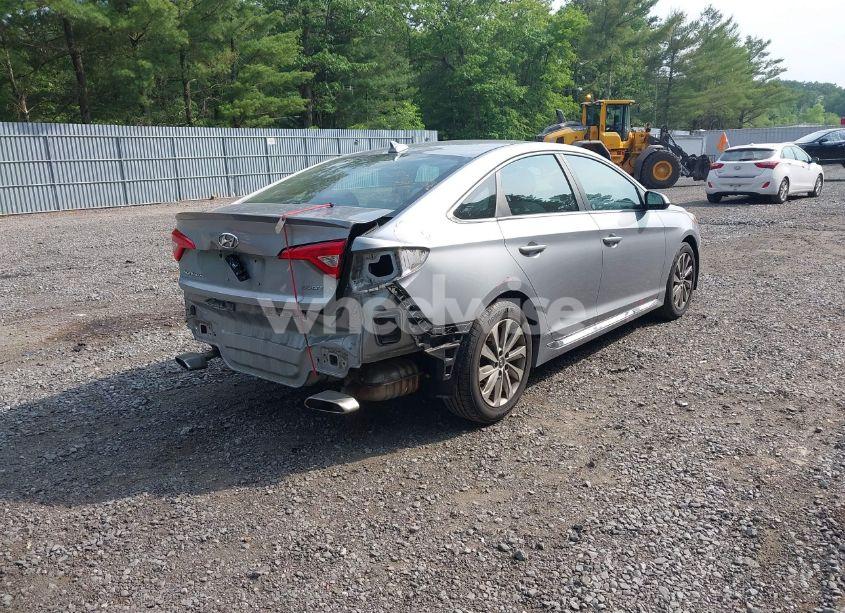 Photo 4 of 2015 Hyundai Sonata SPORT (VIN 5NPE34AF5FH078308)