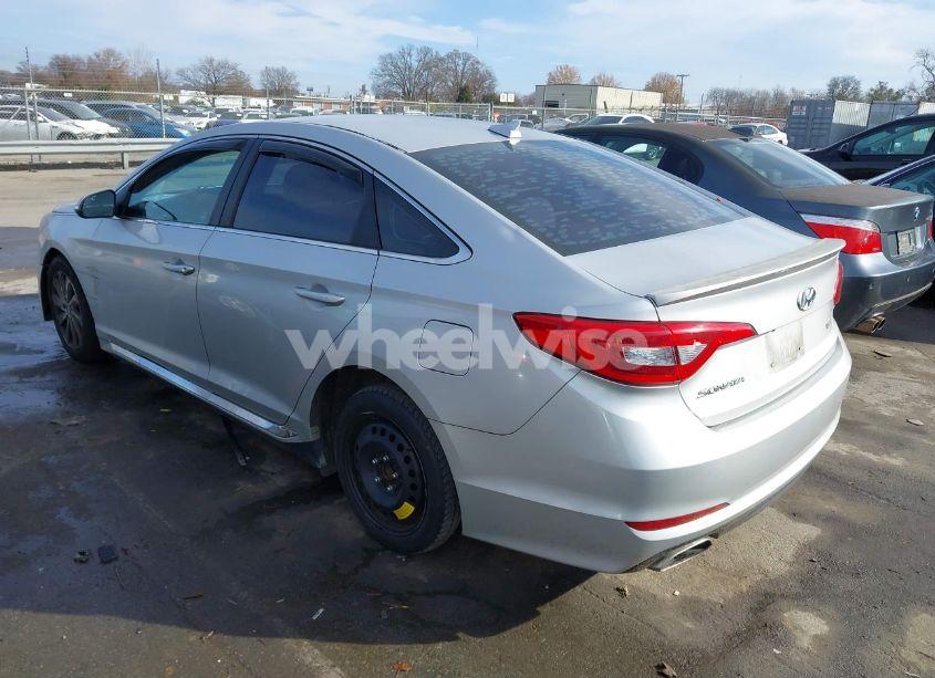 Photo 3 of 2015 Hyundai Sonata SPORT (VIN 5NPE34AF5FH089356)