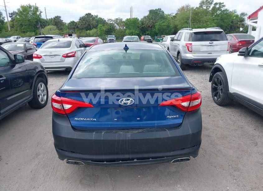 Photo 16 of 2015 Hyundai Sonata SPORT (VIN 5NPE34AF5FH107208)