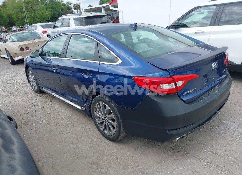 Photo 3 of 2015 Hyundai Sonata SPORT (VIN 5NPE34AF5FH107208)