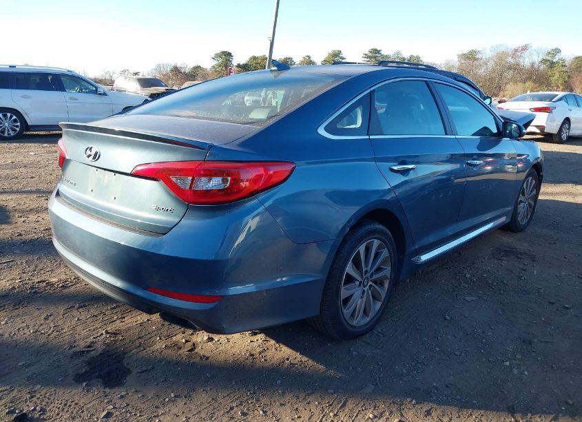 Photo 4 of 2015 Hyundai Sonata SPORT (VIN 5NPE34AF5FH125367)