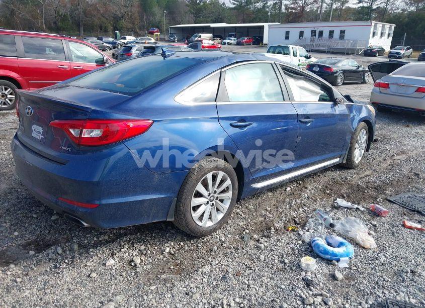 Photo 4 of 2016 Hyundai Sonata SPORT (VIN 5NPE34AF5GH297481)