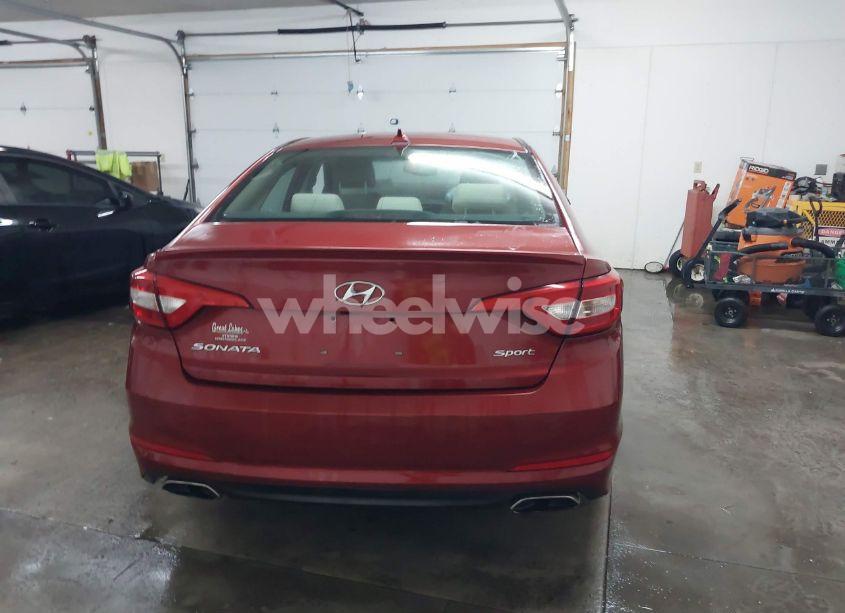 Photo 17 of 2016 Hyundai Sonata SPORT (VIN 5NPE34AF5GH333041)