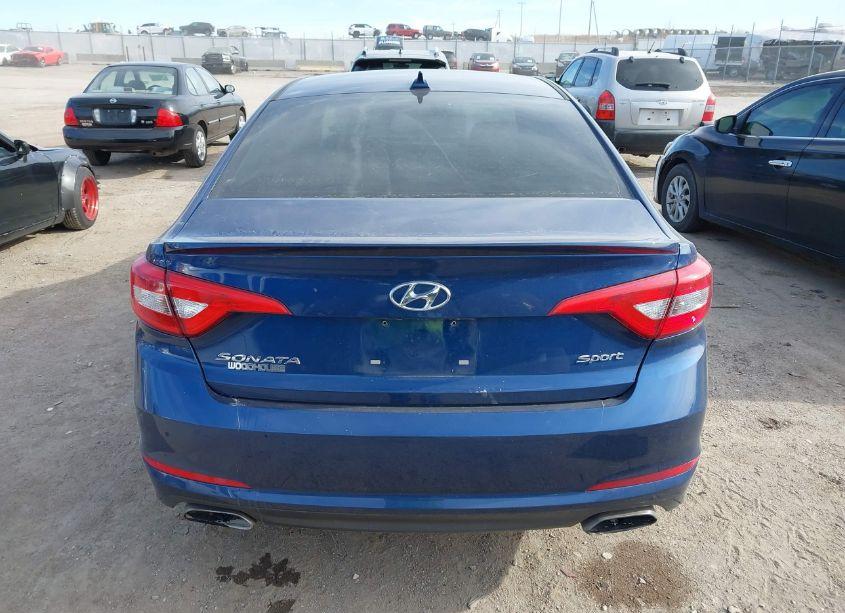 Photo 16 of 2016 Hyundai Sonata SPORT (VIN 5NPE34AF5GH353760)