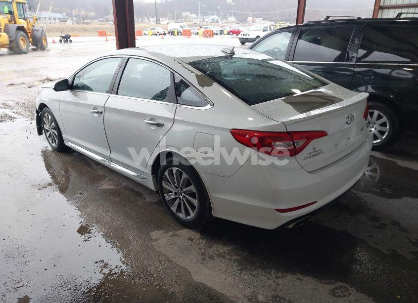 Photo 3 of 2016 Hyundai Sonata SPORT (VIN 5NPE34AF5GH399914)