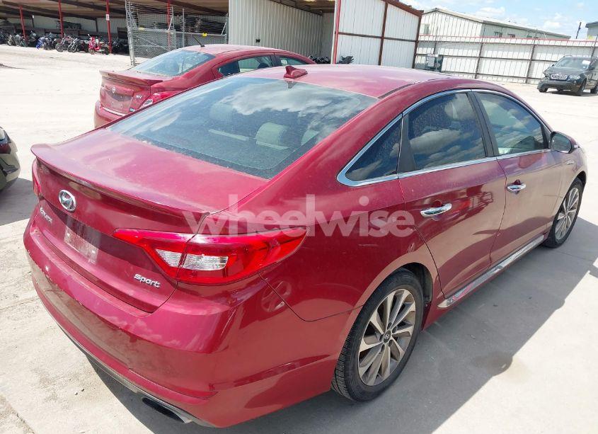 Photo 4 of 2016 Hyundai Sonata SPORT (VIN 5NPE34AF5GH418008)