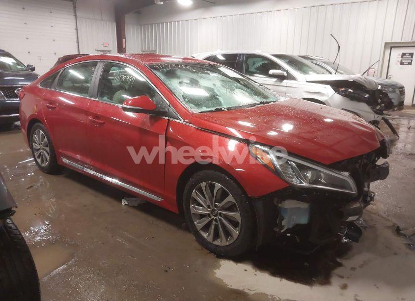 2017 Hyundai Sonata SPORT (VIN 5NPE34AF5HH447106) main photo