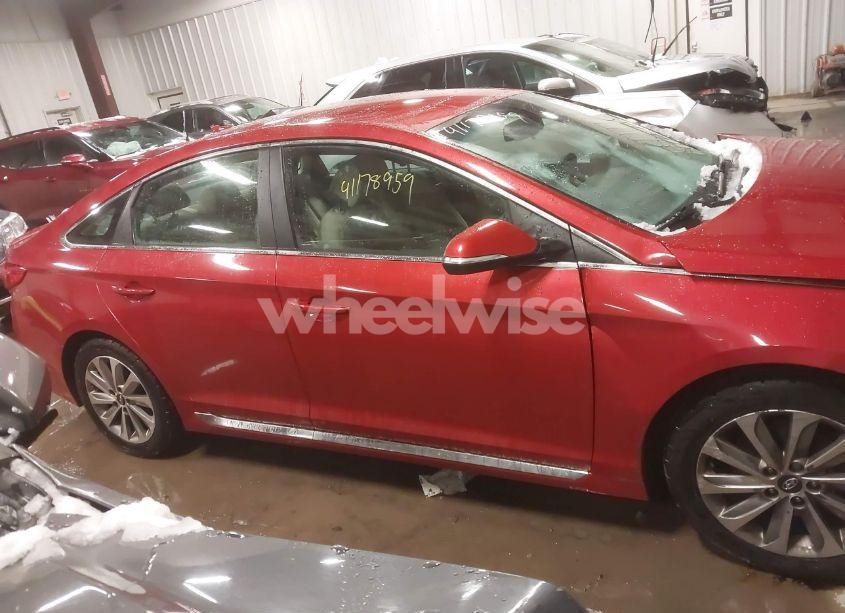 Photo 13 of 2017 Hyundai Sonata SPORT (VIN 5NPE34AF5HH447106)