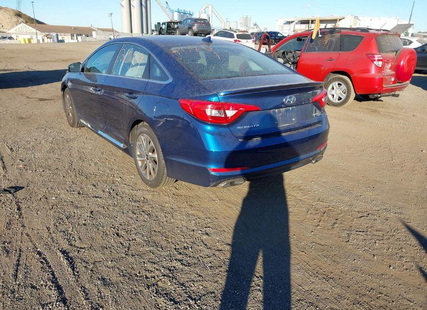 Photo 3 of 2017 Hyundai Sonata SPORT (VIN 5NPE34AF5HH447445)