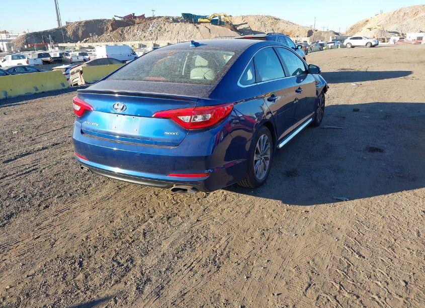 Photo 4 of 2017 Hyundai Sonata SPORT (VIN 5NPE34AF5HH447445)