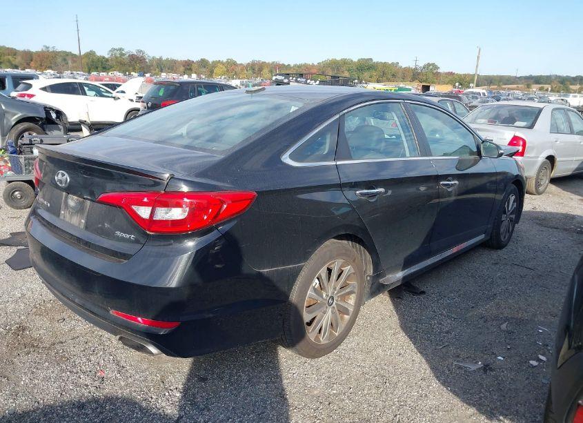 Photo 4 of 2017 Hyundai Sonata SPORT (VIN 5NPE34AF5HH448627)
