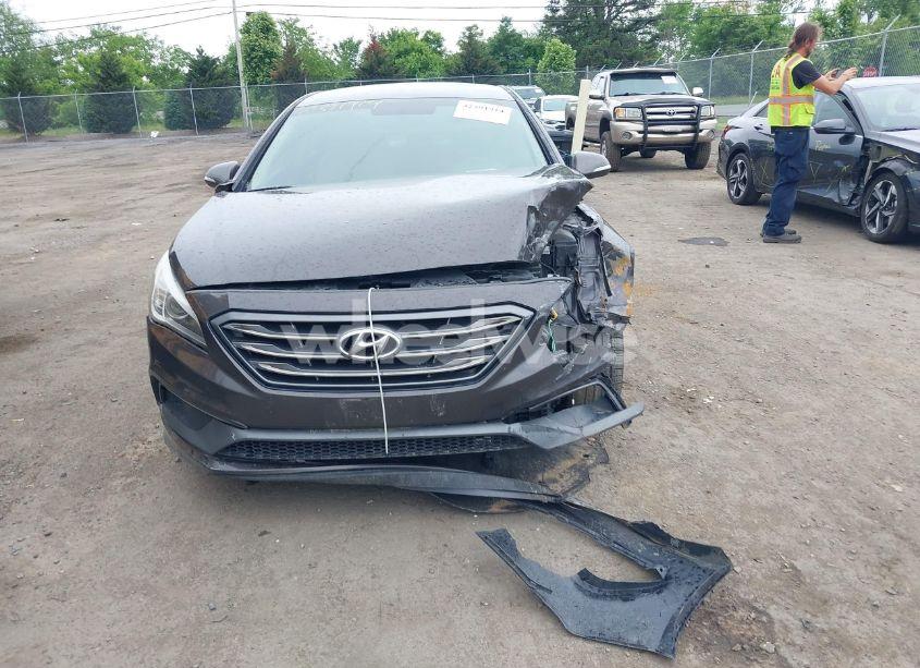 Photo 12 of 2017 Hyundai Sonata SPORT (VIN 5NPE34AF5HH459093)