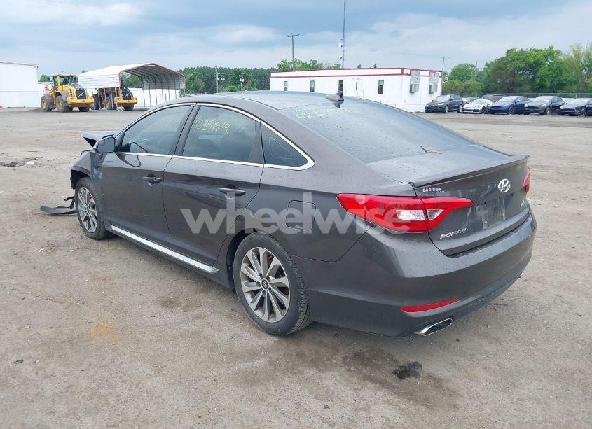 Photo 3 of 2017 Hyundai Sonata SPORT (VIN 5NPE34AF5HH459093)