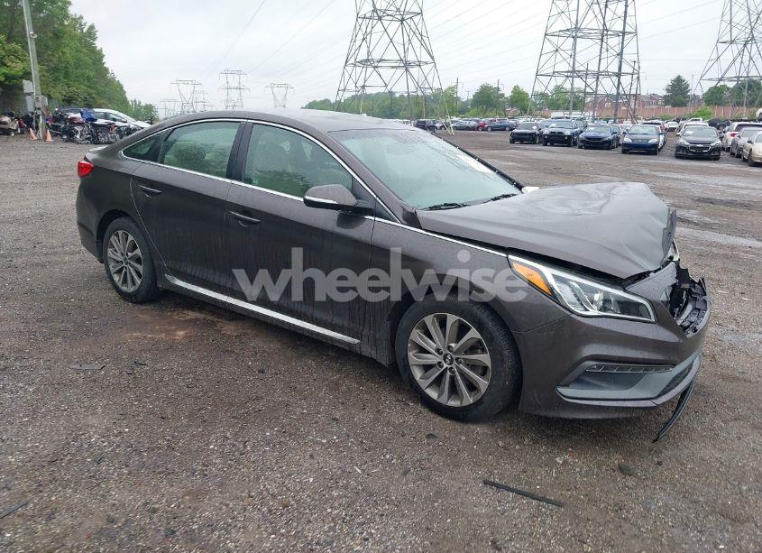 2017 Hyundai Sonata SPORT (VIN 5NPE34AF5HH460681) main photo