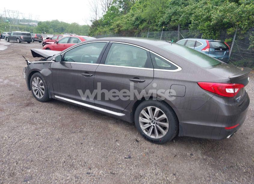 Photo 3 of 2017 Hyundai Sonata SPORT (VIN 5NPE34AF5HH460681)