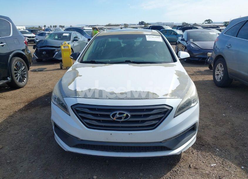 Photo 12 of 2017 Hyundai Sonata SPORT (VIN 5NPE34AF5HH472359)