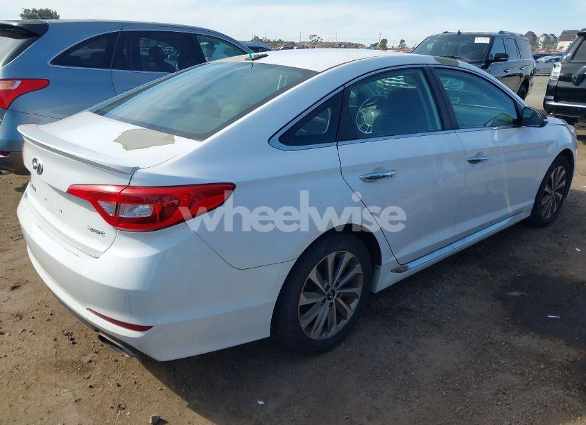 Photo 4 of 2017 Hyundai Sonata SPORT (VIN 5NPE34AF5HH472359)