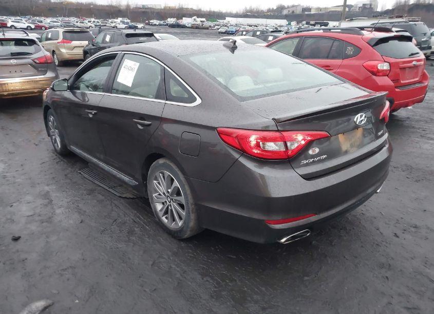 Photo 3 of 2017 Hyundai Sonata SPORT (VIN 5NPE34AF5HH478548)