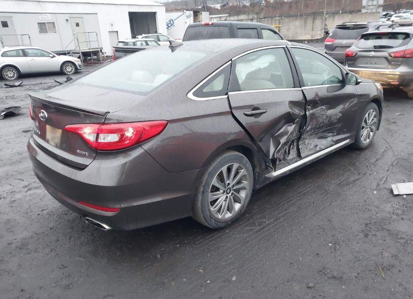 Photo 4 of 2017 Hyundai Sonata SPORT (VIN 5NPE34AF5HH478548)