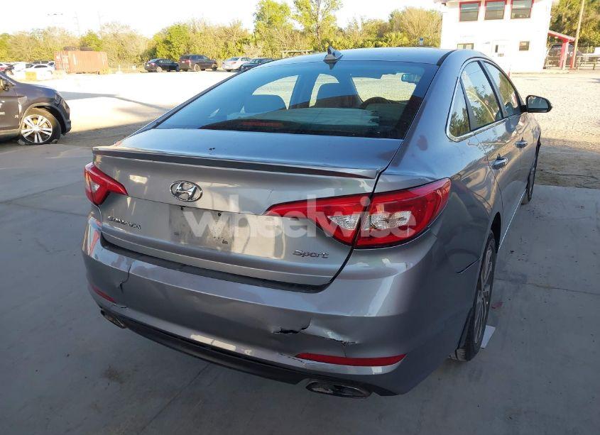 Photo 4 of 2017 Hyundai Sonata SPORT (VIN 5NPE34AF5HH484379)
