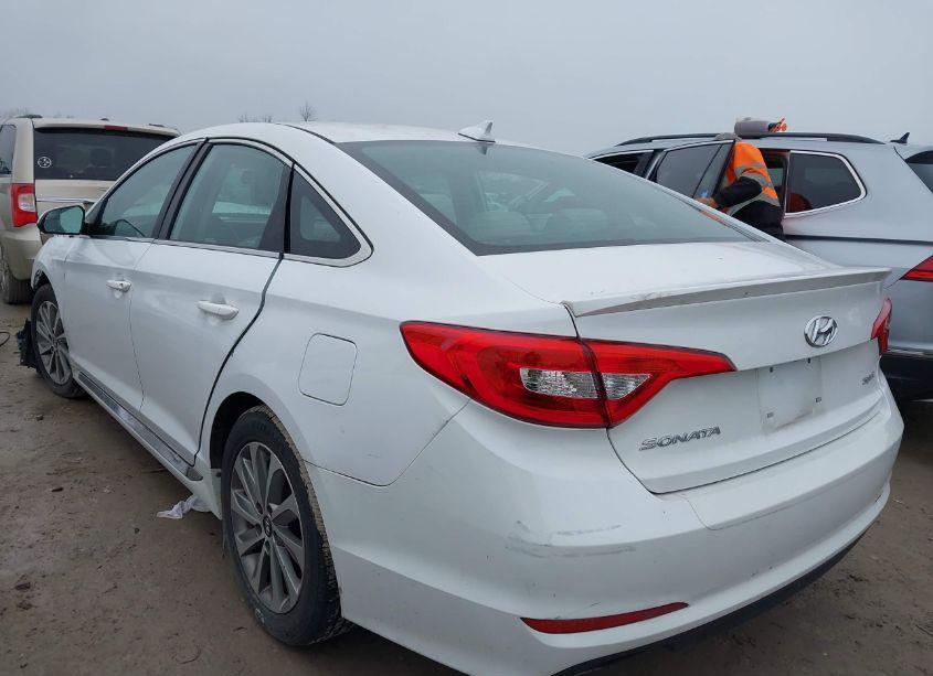 Photo 3 of 2017 Hyundai Sonata SPORT (VIN 5NPE34AF5HH490781)