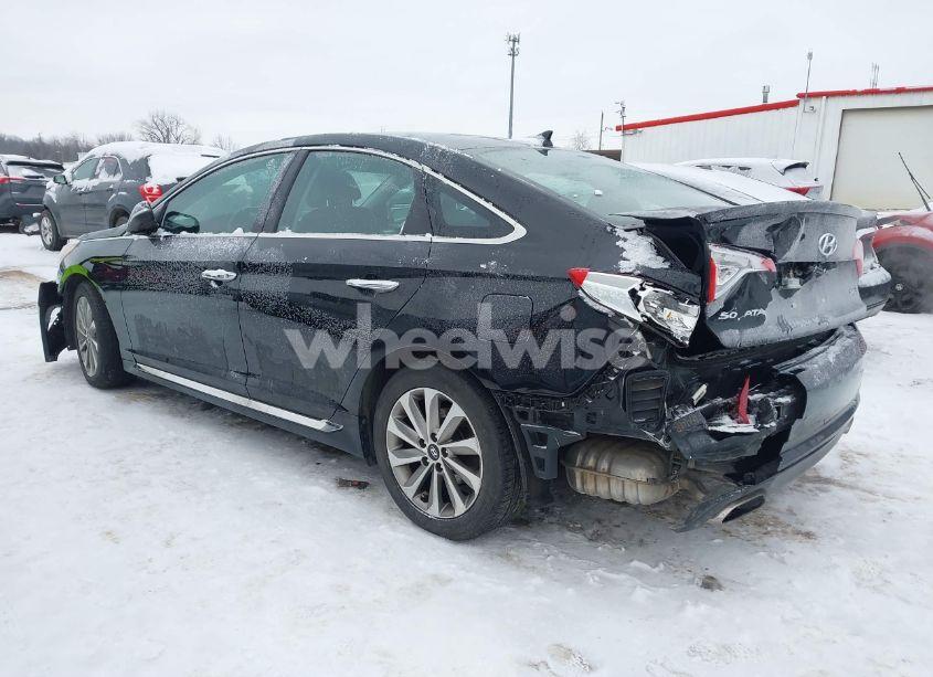 Photo 3 of 2017 Hyundai Sonata SPORT (VIN 5NPE34AF5HH586104)