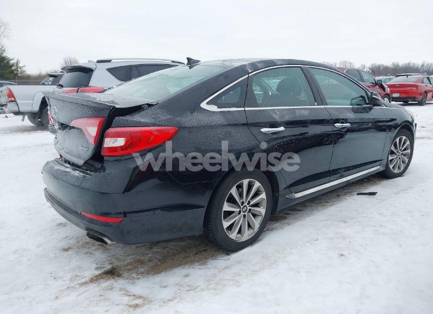 Photo 4 of 2017 Hyundai Sonata SPORT (VIN 5NPE34AF5HH586104)