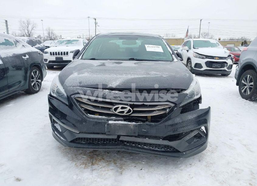 Photo 6 of 2017 Hyundai Sonata SPORT (VIN 5NPE34AF5HH586104)