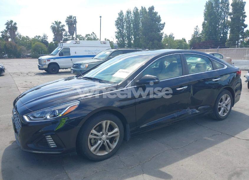 Photo 2 of 2019 Hyundai Sonata SEL (VIN 5NPE34AF5KH804646)