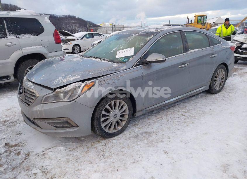 Photo 2 of 2015 Hyundai Sonata LIMITED (VIN 5NPE34AF6FH011667)