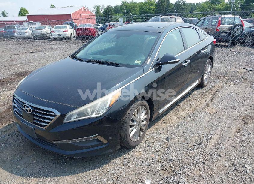 Photo 2 of 2015 Hyundai Sonata LIMITED (VIN 5NPE34AF6FH026329)