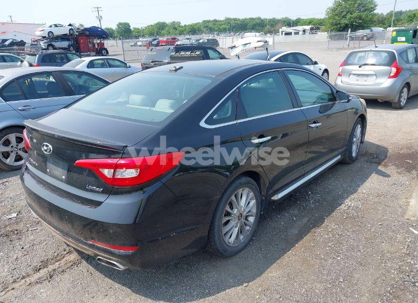 Photo 4 of 2015 Hyundai Sonata LIMITED (VIN 5NPE34AF6FH026329)