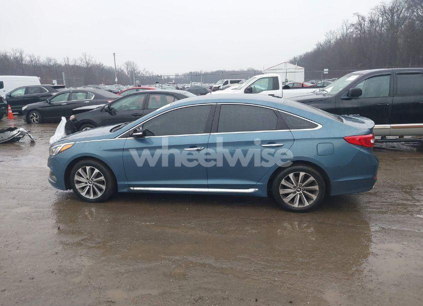 Photo 13 of 2015 Hyundai Sonata SPORT (VIN 5NPE34AF6FH086188)