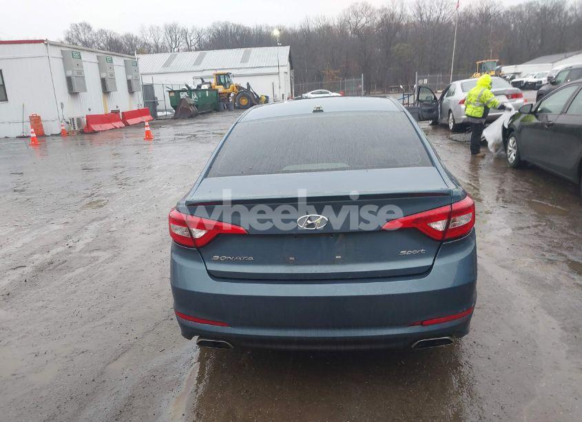 Photo 15 of 2015 Hyundai Sonata SPORT (VIN 5NPE34AF6FH086188)