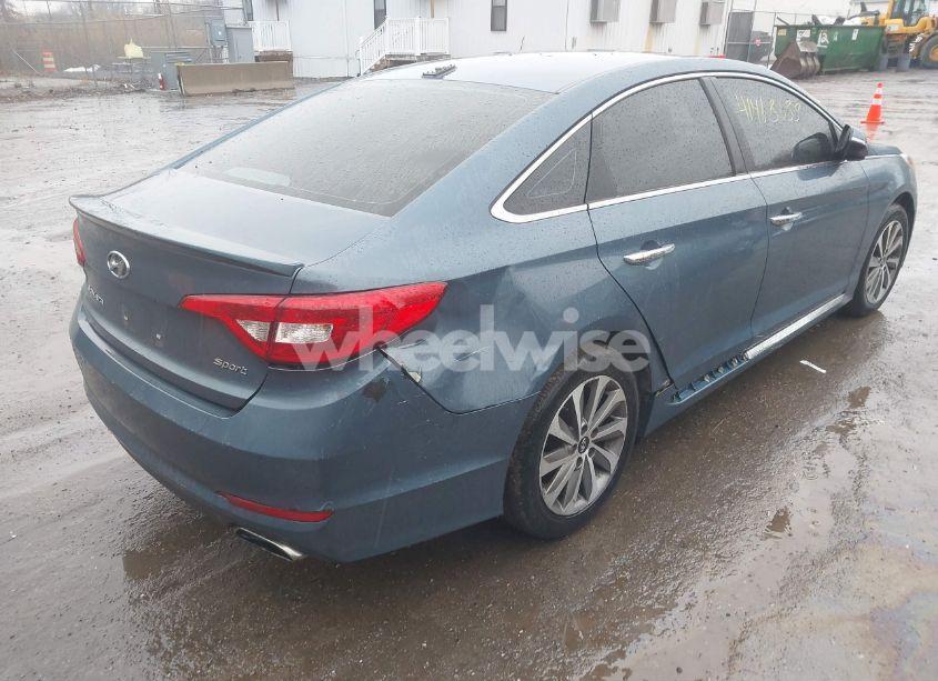 Photo 6 of 2015 Hyundai Sonata SPORT (VIN 5NPE34AF6FH086188)
