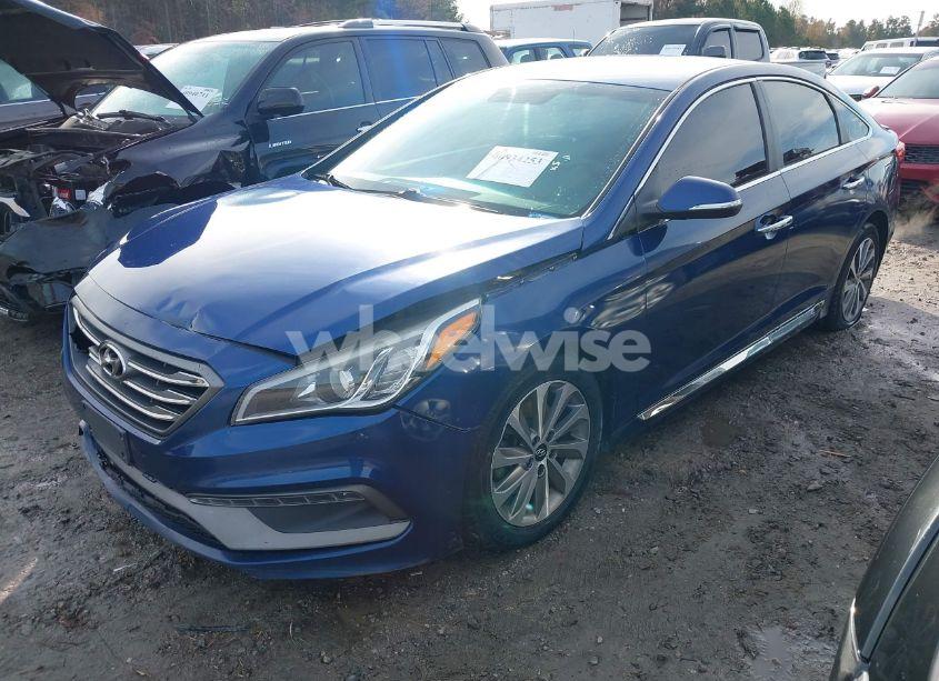 Photo 2 of 2015 Hyundai Sonata SPORT (VIN 5NPE34AF6FH094470)