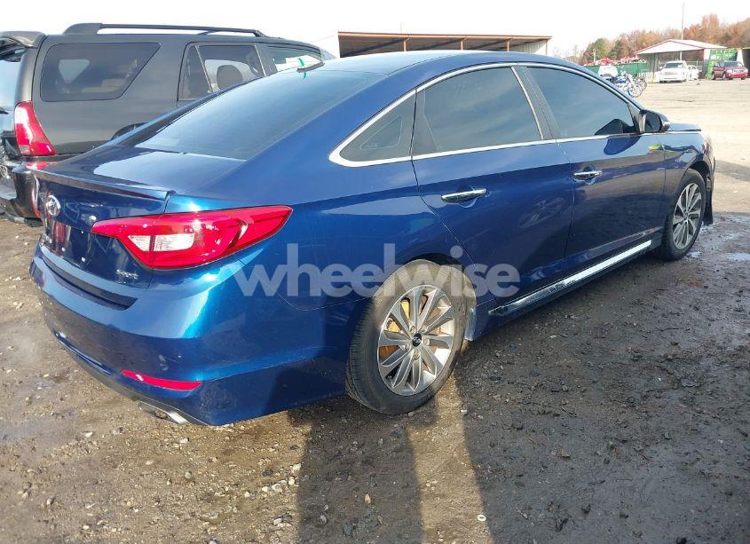 Photo 4 of 2015 Hyundai Sonata SPORT (VIN 5NPE34AF6FH094470)