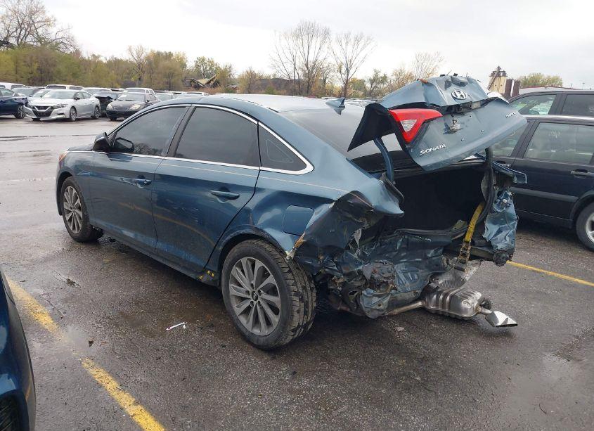 Photo 3 of 2015 Hyundai Sonata SPORT (VIN 5NPE34AF6FH096042)