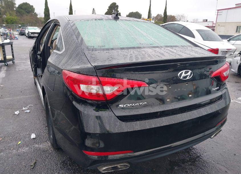 Photo 3 of 2015 Hyundai Sonata SPORT (VIN 5NPE34AF6FH096493)