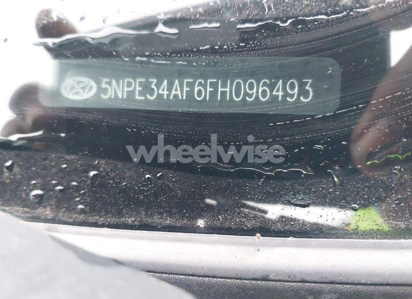 Photo 9 of 2015 Hyundai Sonata SPORT (VIN 5NPE34AF6FH096493)