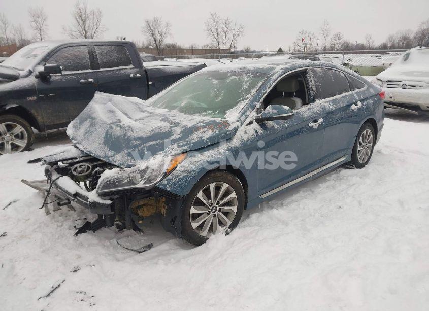 Photo 2 of 2015 Hyundai Sonata SPORT (VIN 5NPE34AF6FH097238)