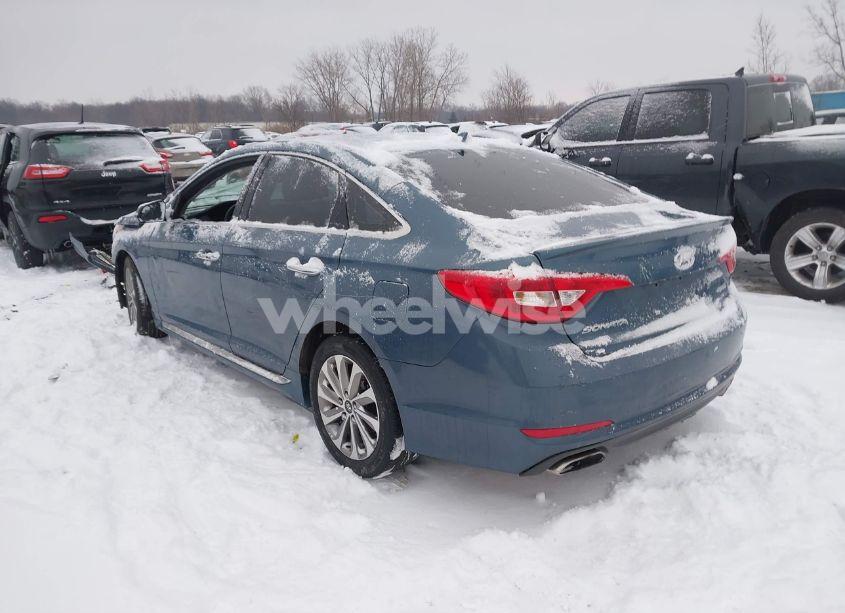 Photo 3 of 2015 Hyundai Sonata SPORT (VIN 5NPE34AF6FH097238)