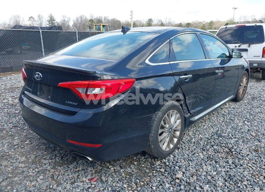 Photo 4 of 2015 Hyundai Sonata LIMITED (VIN 5NPE34AF6FH114877)