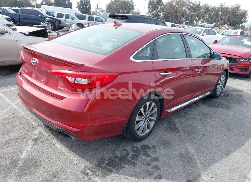 Photo 4 of 2015 Hyundai Sonata SPORT (VIN 5NPE34AF6FH202232)