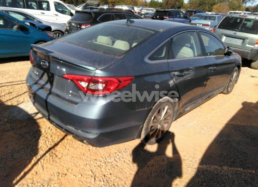 Photo 4 of 2015 Hyundai Sonata SPORT (VIN 5NPE34AF6FH223761)