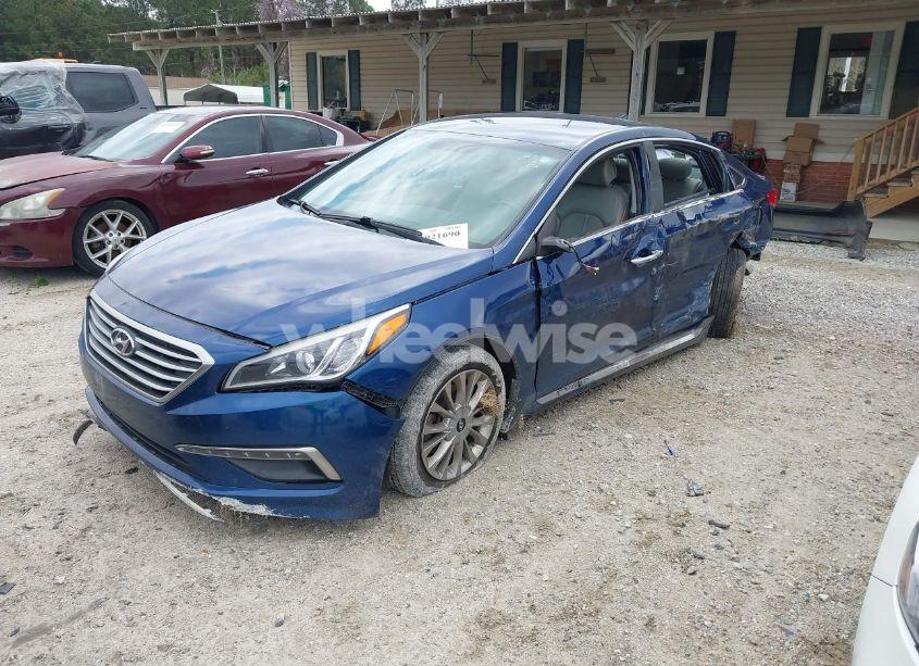 Photo 2 of 2015 Hyundai Sonata LIMITED (VIN 5NPE34AF6FH232833)
